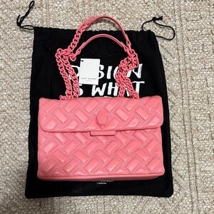 Kurt Geiger Coral Quilted Shoulder Bag